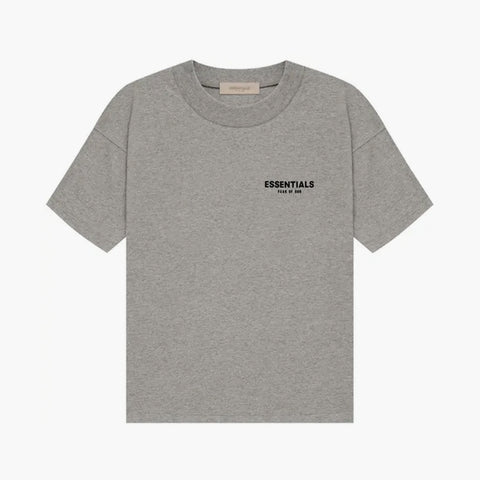 Essentials T-Shirt Dark Oatmeal Gris Foncé Fear Of God