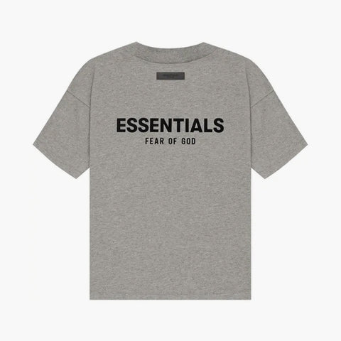 Essentials T-Shirt Dark Oatmeal Gris Foncé Fear Of God