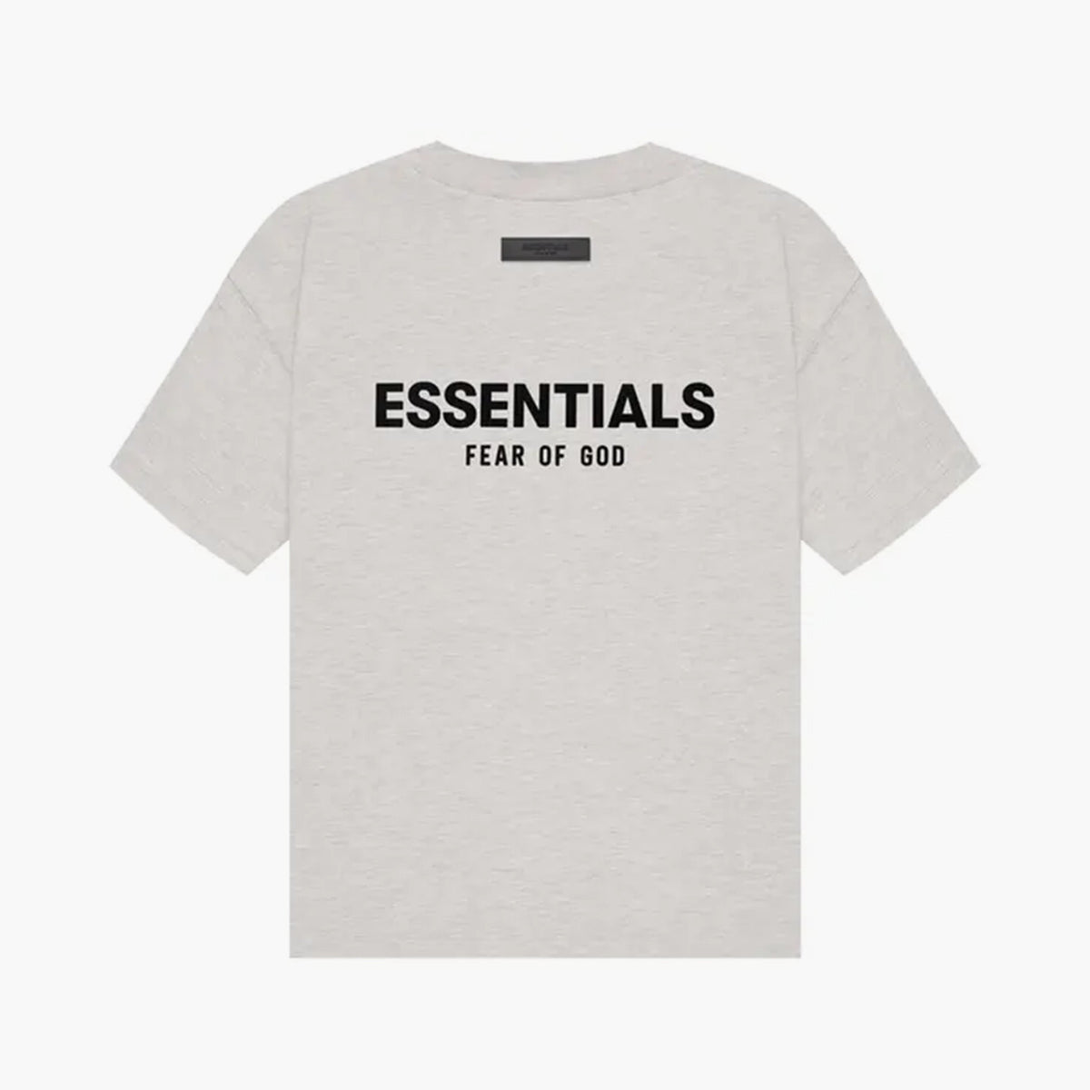 Essentials T-shirt Light Oatmeal Gris Clair Fear Of God