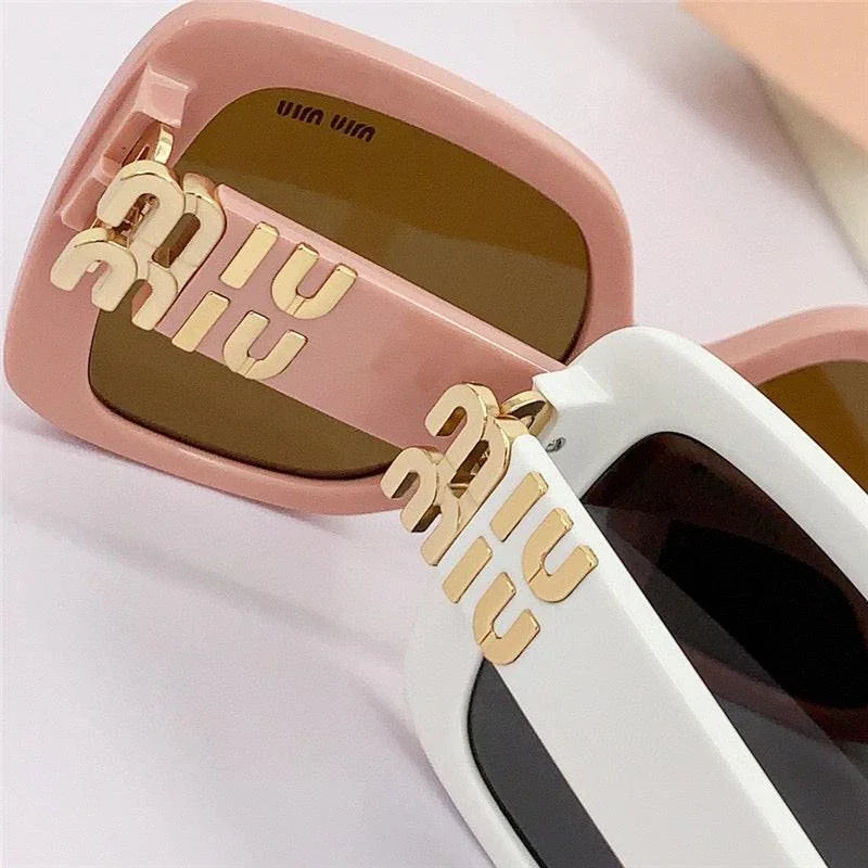 Miu Miu 2024 Glimpse Square frame Acetate - 54 -10YS Women's Sunglasses✨