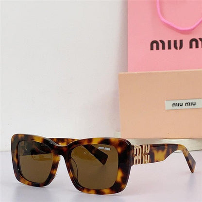 Miu Miu Glimpse oval-frame Acetate - 54 -07YS Women&
