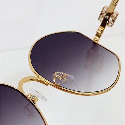 New Season 2024 LOEWE Oversize sunglasses in metal  🖤