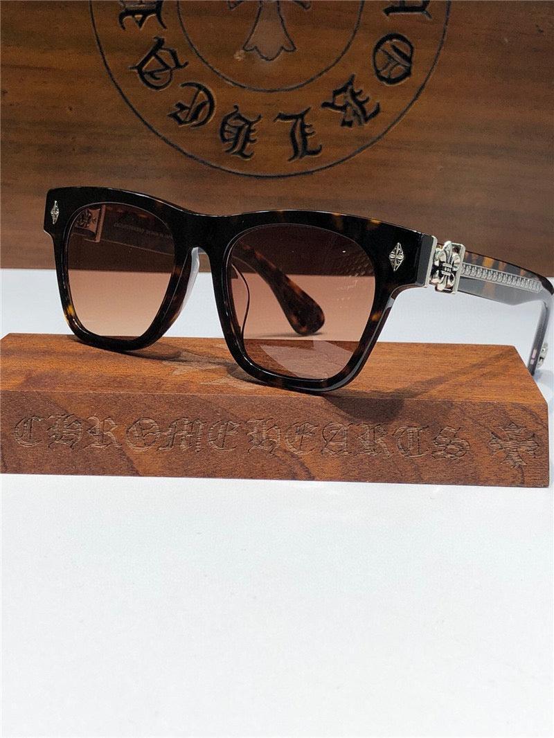 Chrome Hearts 8249 square-frame tinted sunglasses⚜️