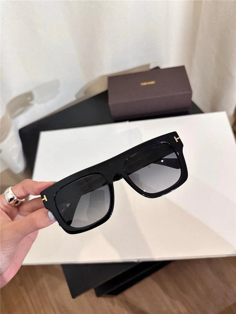 TOM FORD FAUSTO TF0711 Rectangular Sunglasses ✨