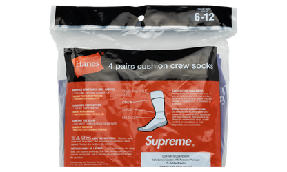 Hanes Crew Socks 4-Pack "SS21" SU10188