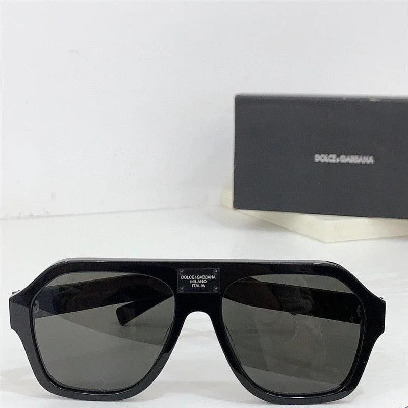 Dolce & Gabbana Eyewear pilot-frame logo-plaque Sunglasses ✨