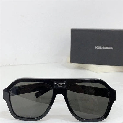 Dolce &amp; Gabbana Eyewear pilot-frame logo-plaque Sunglasses ✨