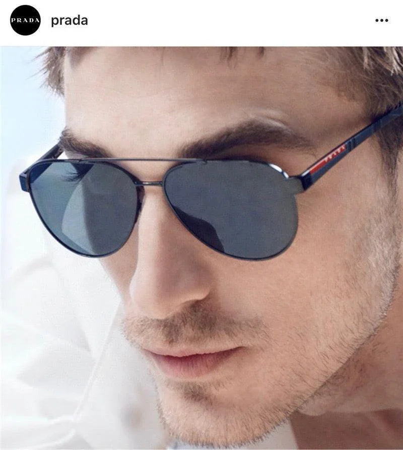 PRADA SPS54T 1AB5Z1 58 Polarized Men&