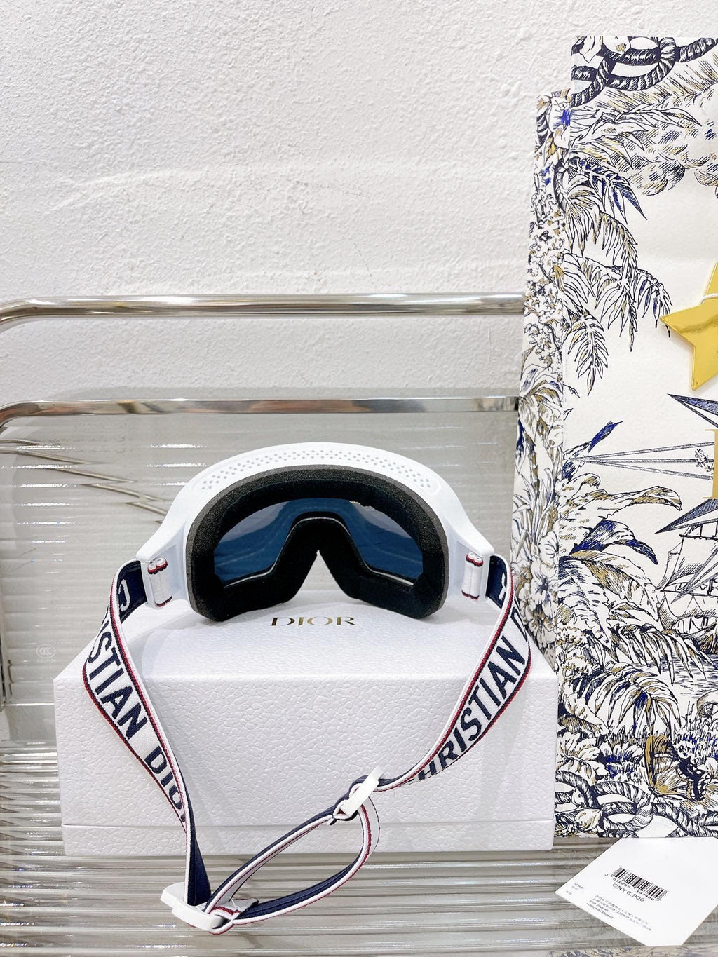 2024 DIOR  DIORALPS M1I White Ski Goggles ❄️