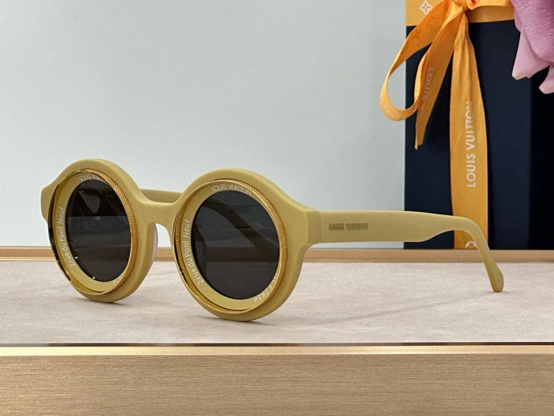 Louis Vuitton Z2386U LV Super Vision Round Sunglasses AS Seen On LEBRON-Pharell  ✨