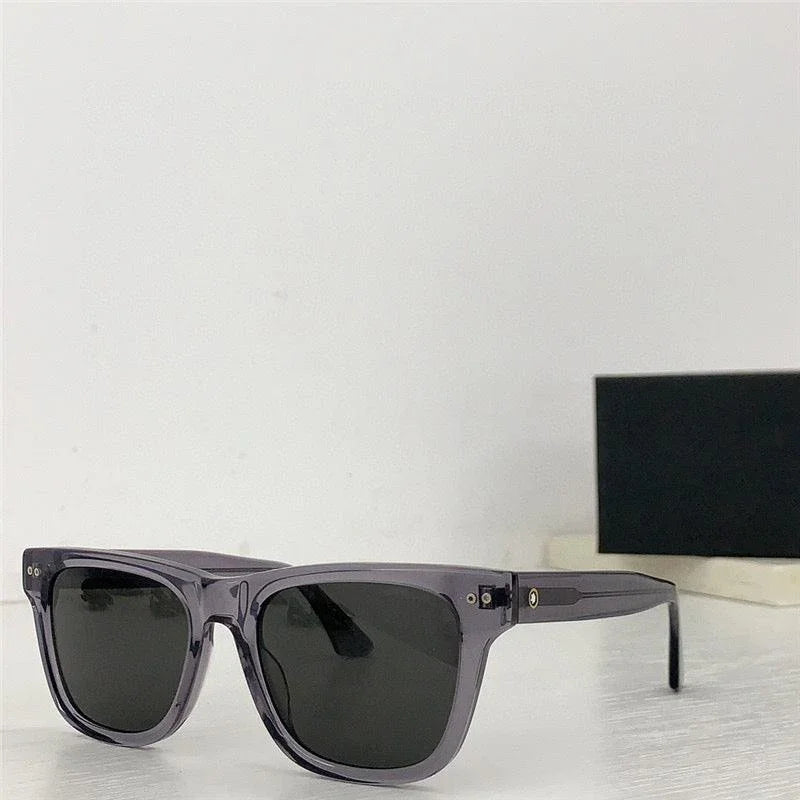 Mont Blanc Sunglasses MB 0254 S 001 Black / Silver Grey Lens Aviator 53-18🏎