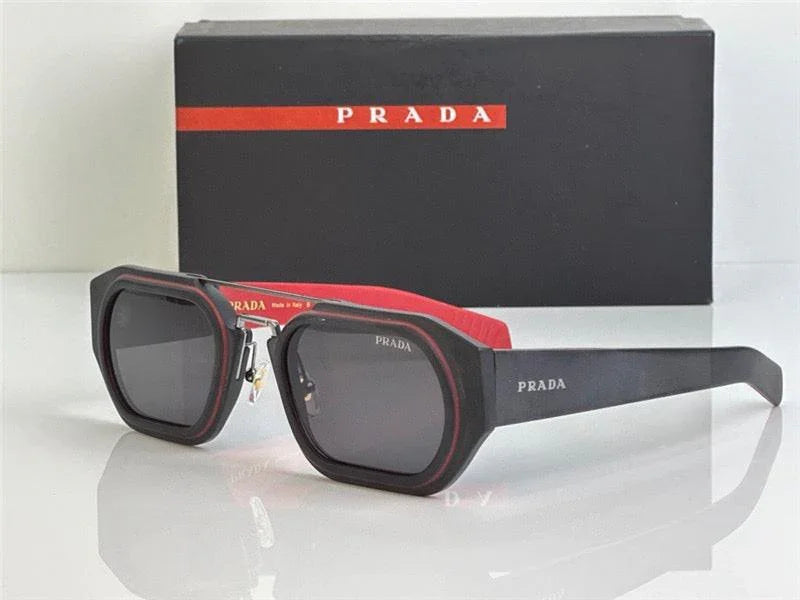 PRADA 01WS/03L5S0 Acetate Sunglasses Bold design Unisex  🟥