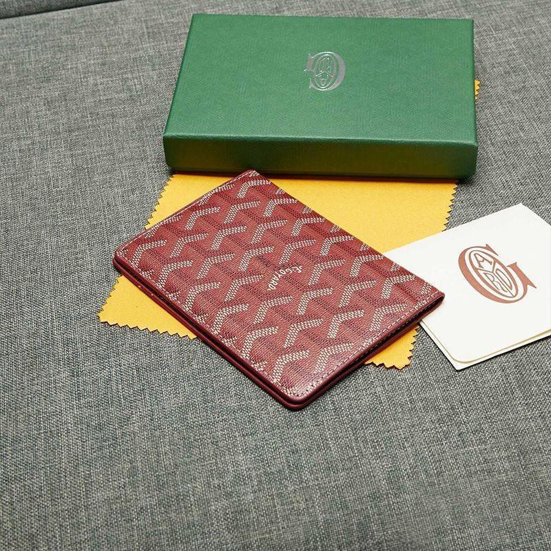 Goyard Grenelle Passport Cover In Goyardine Canvas✨