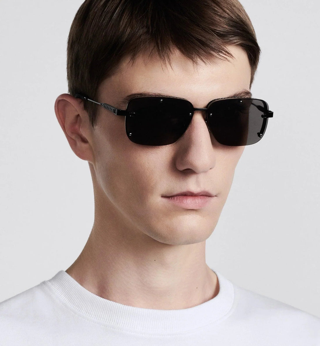 DIOR HOMME NeoDior S4U Mirrored Rectangular Sunglasses✨