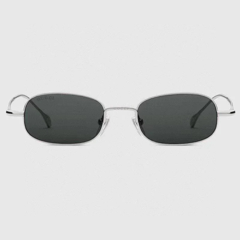GUCCI Rectangular Frame 2024 in metal frame New Season GG1648S Sunglasses  ✨