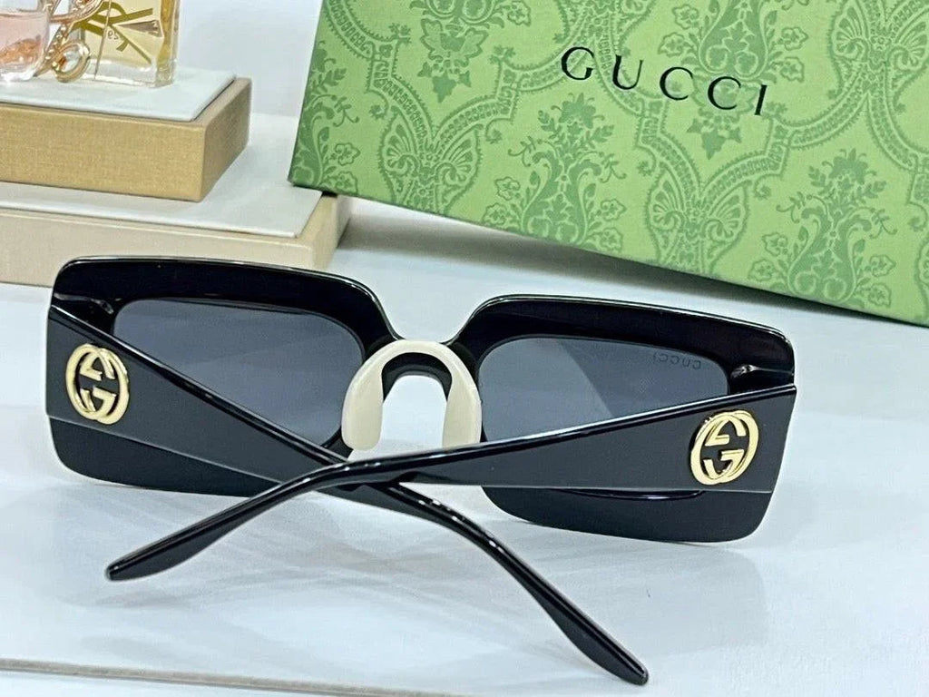 Gucci GG0974S Sunglasses Women Rectangle 49mm  ✨