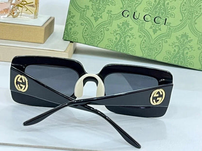 Gucci GG0974S Sunglasses Women Rectangle 49mm  ✨