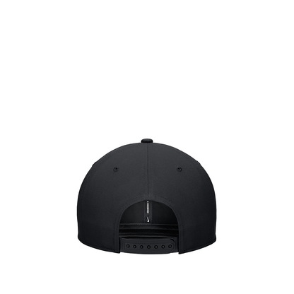 CANADA SOCCER PRO FLATBILL SNAPBACK HAT BLACK