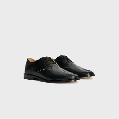 Our Legacy Collapsing Consultant Derby - True Dye Black Leather