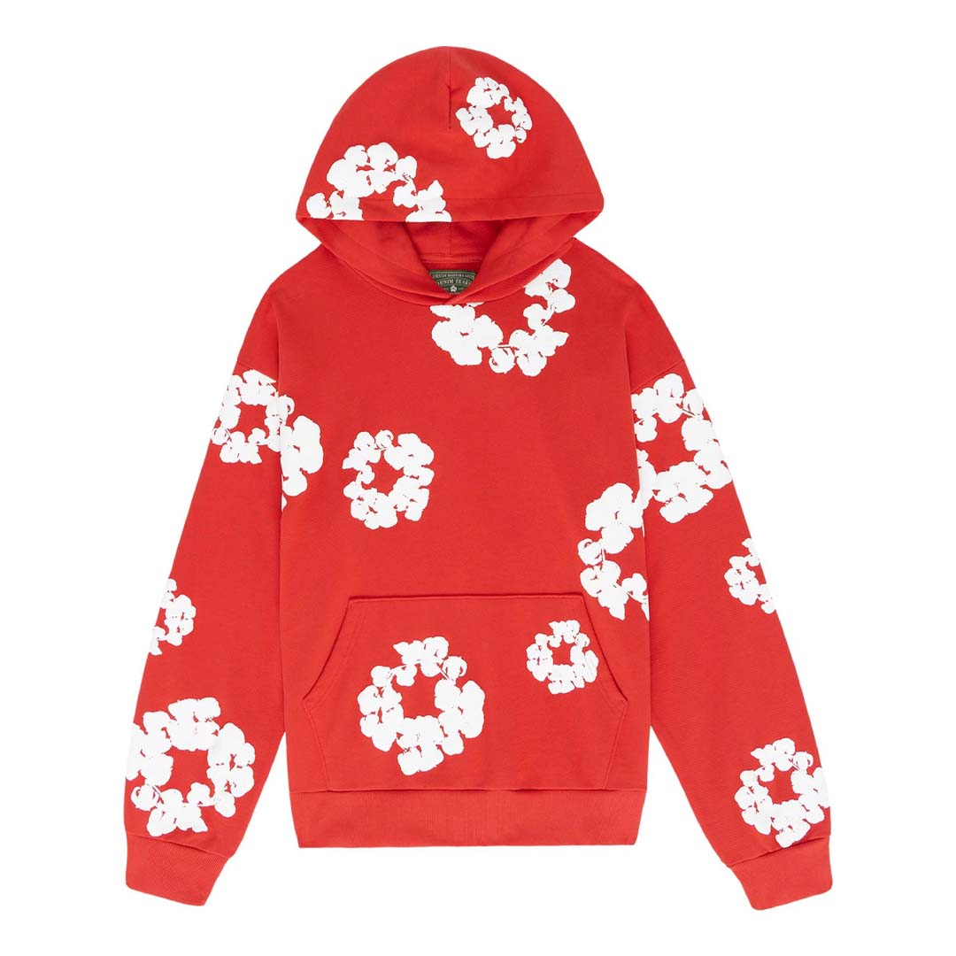 Denim Tears The Cotton Wreath Sweatshirt ‘Red’