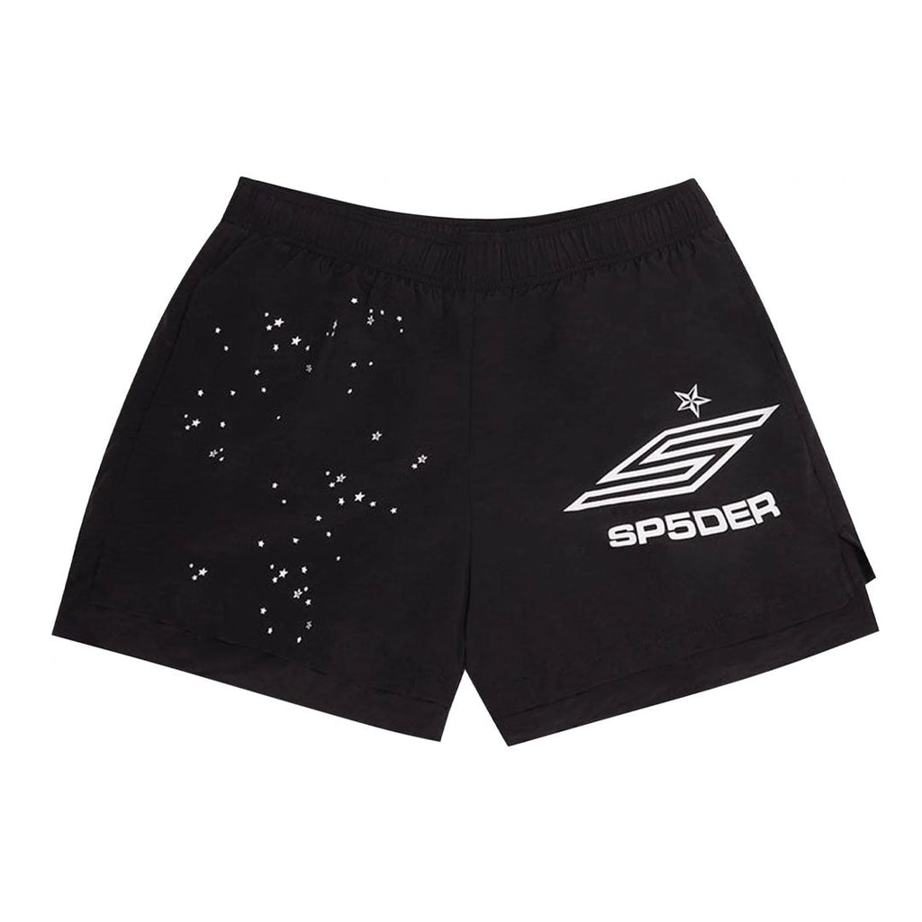 Sp5der Pro Double Layer Shorts ‘Black’