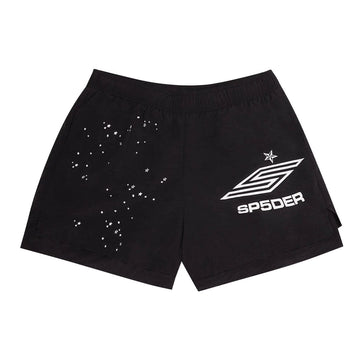 Sp5der Pro Double Layer Shorts ‘Black’