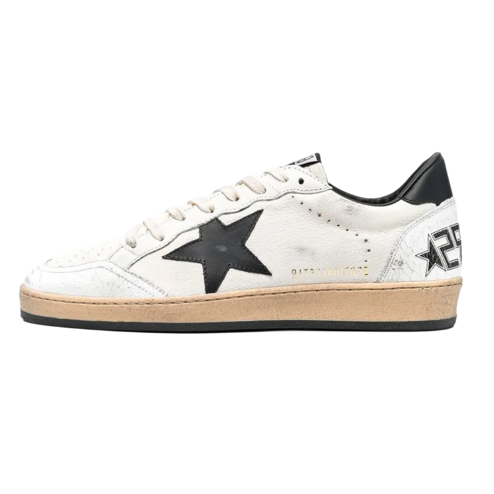Ballstar Nappa Upper Leather Star “White / Black”