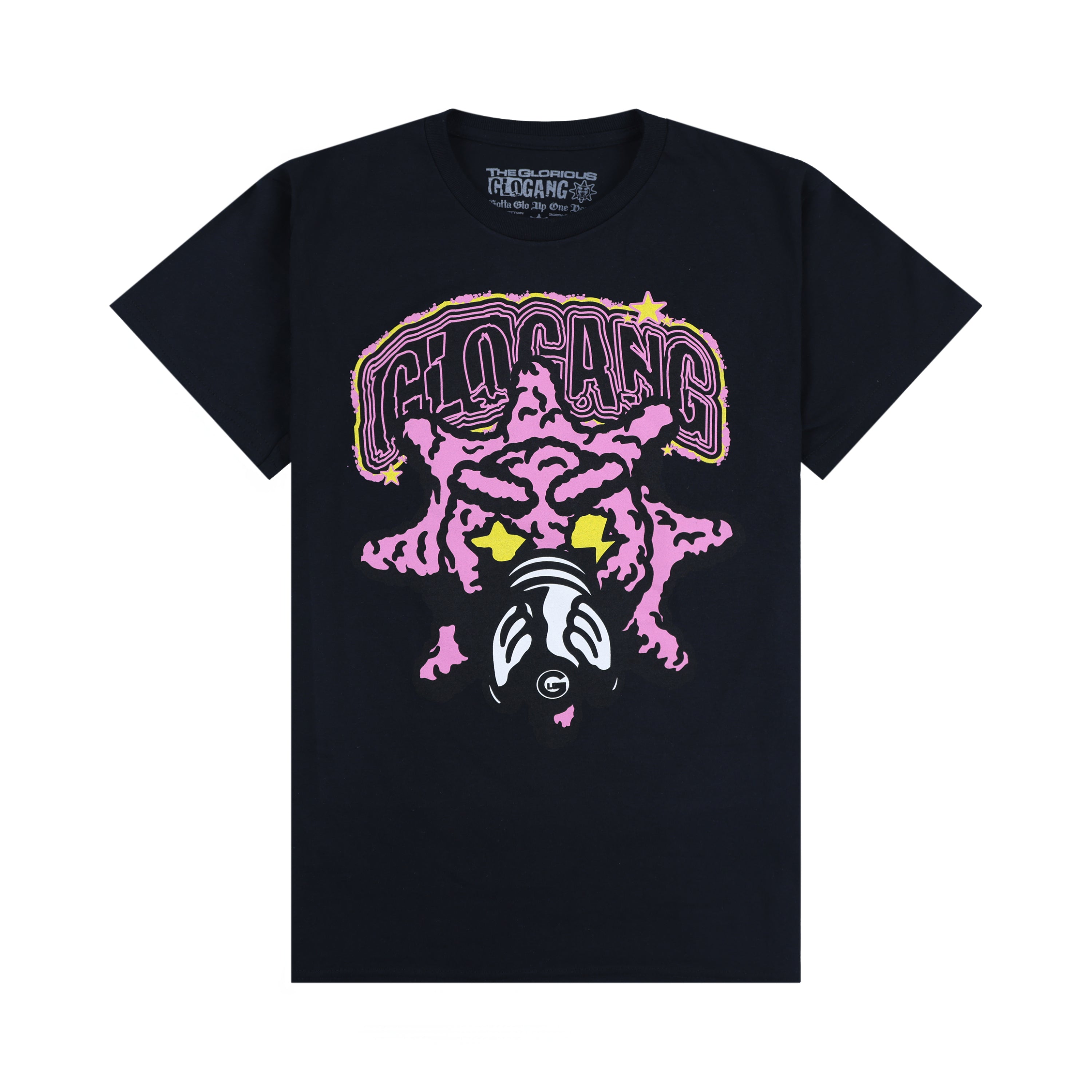 Glo Brain Tee (Black)