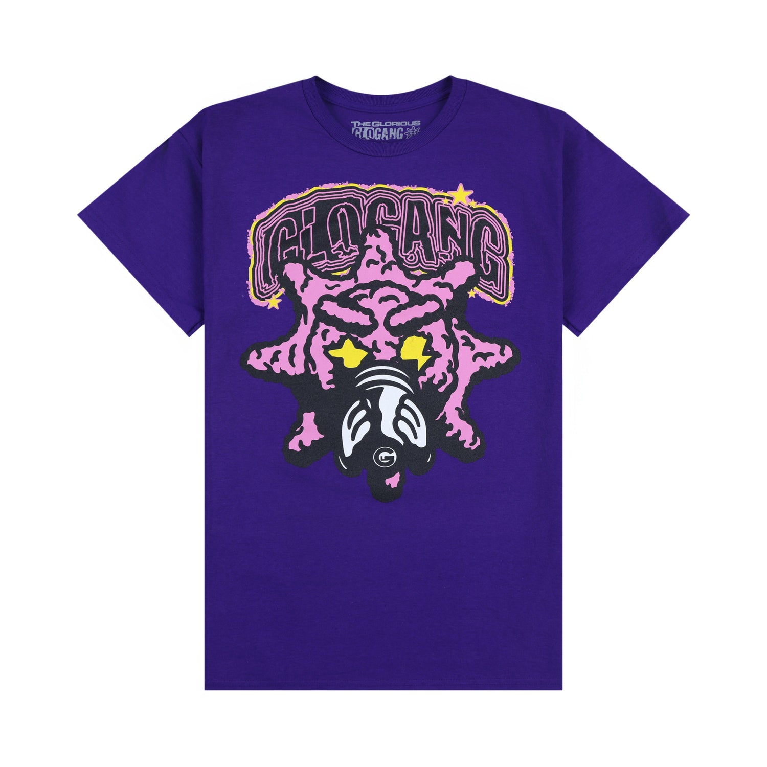 Glo Brain Tee (Purple)
