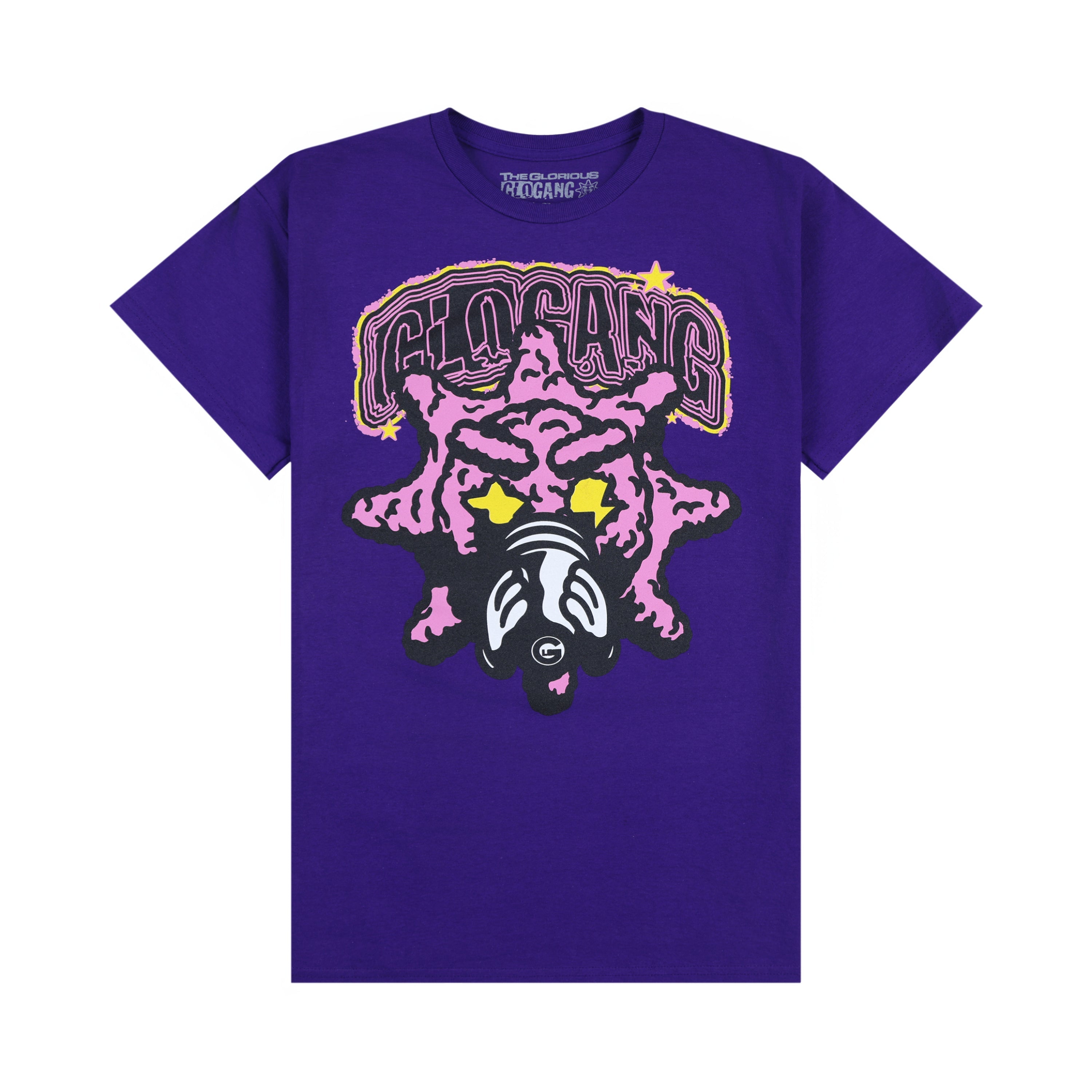 Glo Brain Tee (Purple)