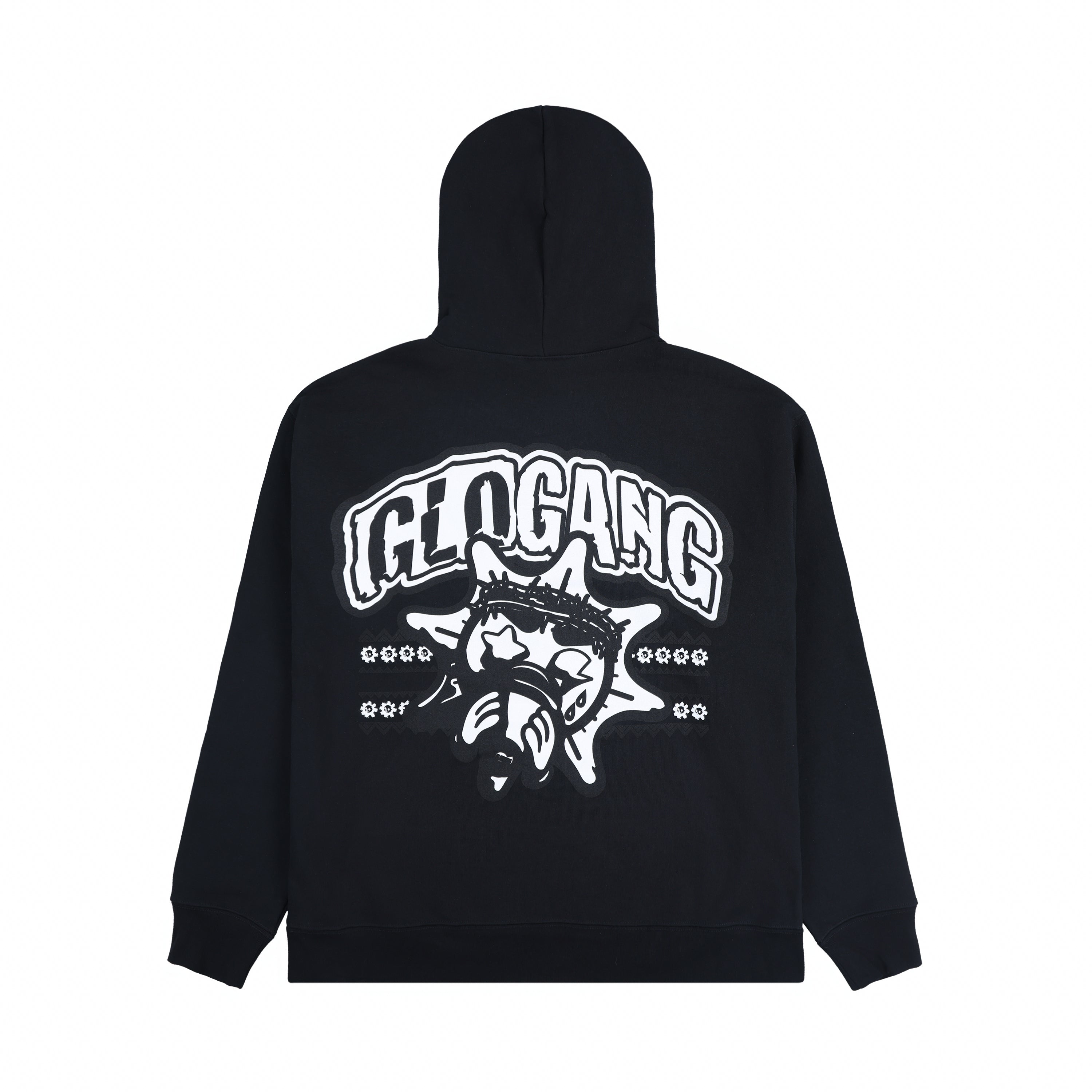 Glo Christmas Hoodie (Black)