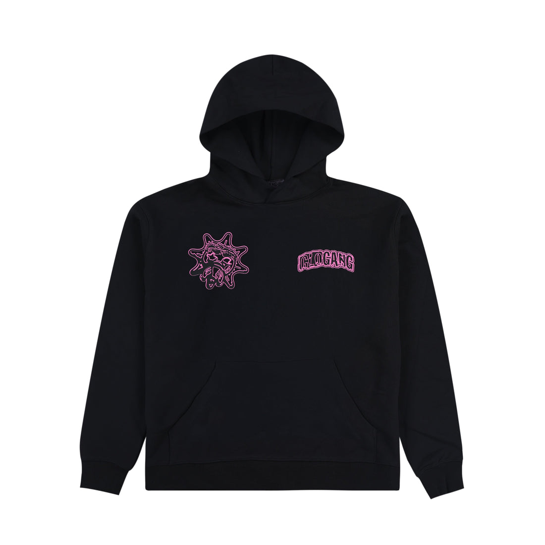 Glo Gang Baby Camo Hoodie (Black)