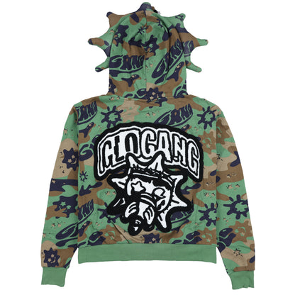 Glo Man Full Zip Hoodie (Camo)