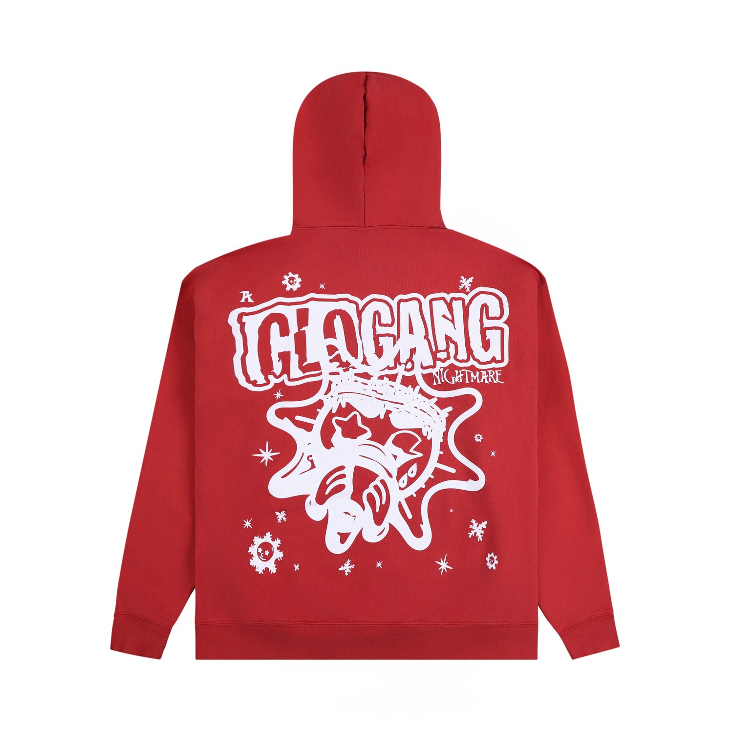Glo Nightmare Before Christmas Hoodie (Red)