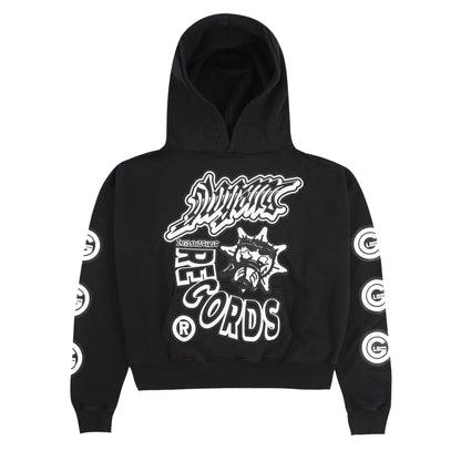Glo Records Hoodie (Black)