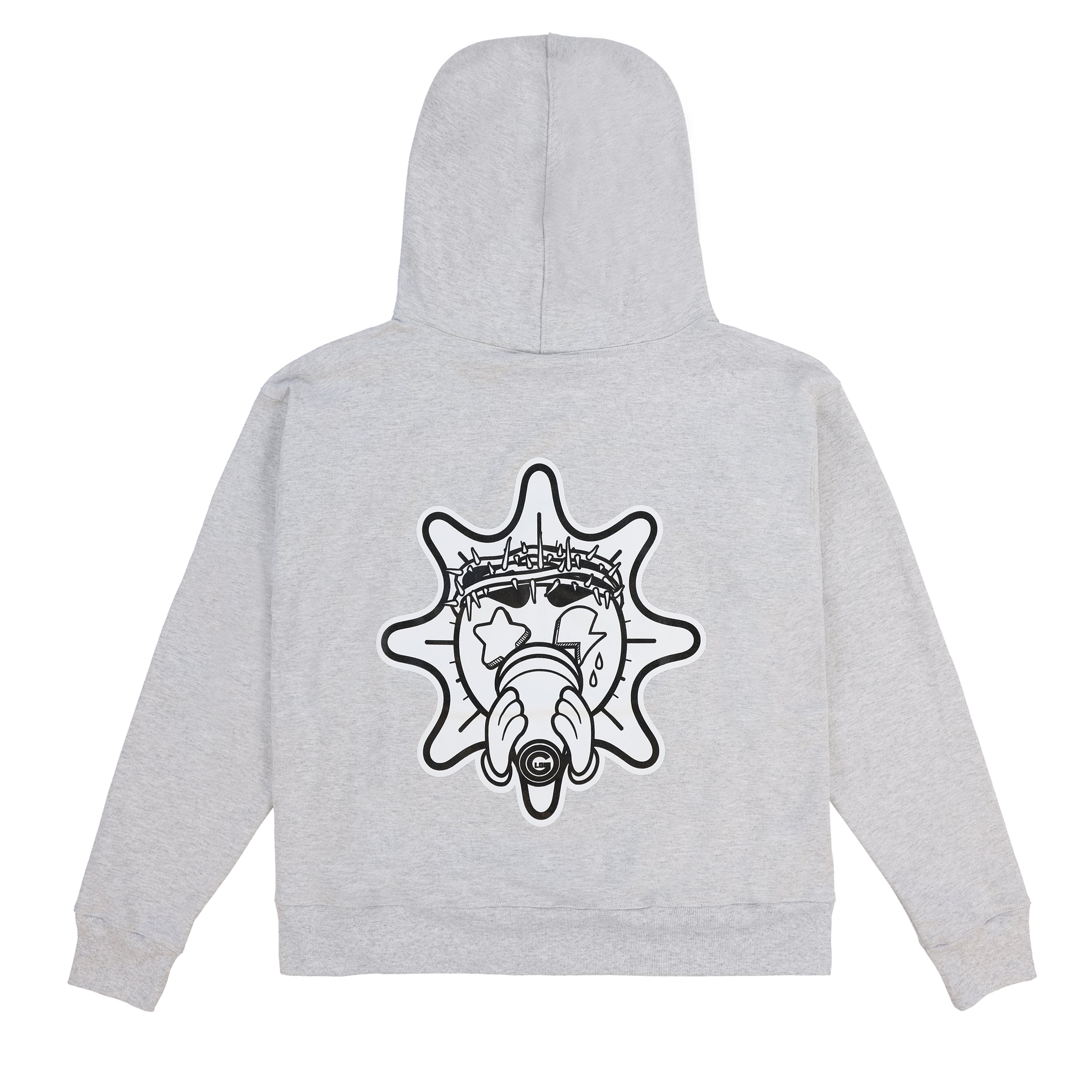 Almighty Glo Hoodie (Heather Grey)