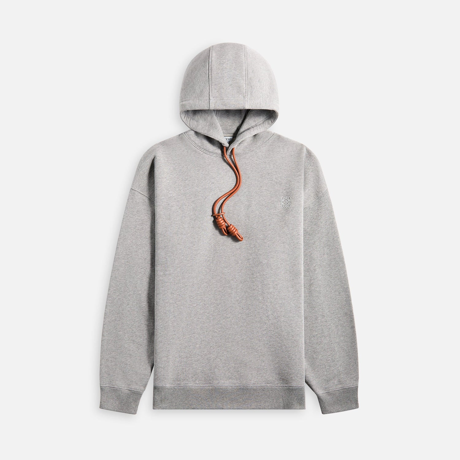 Loewe Relaxed Fit Hoodie - Grey Melange