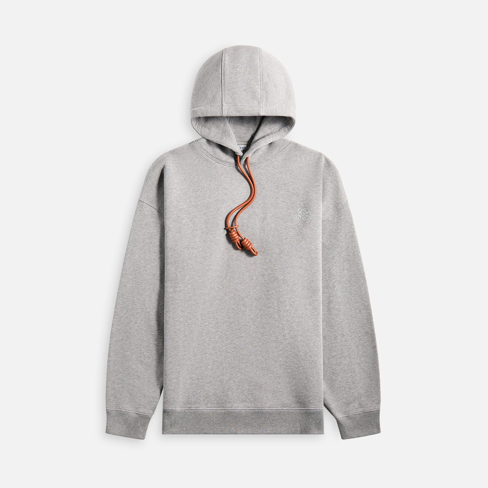 Loewe Relaxed Fit Hoodie - Grey Melange