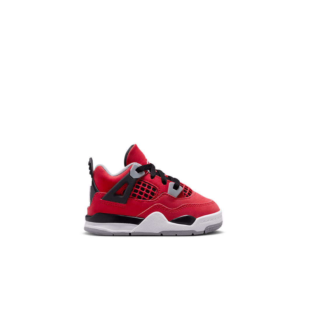 JORDAN 4 RETRO (TD) FIRE RED / WHITE "TORO"