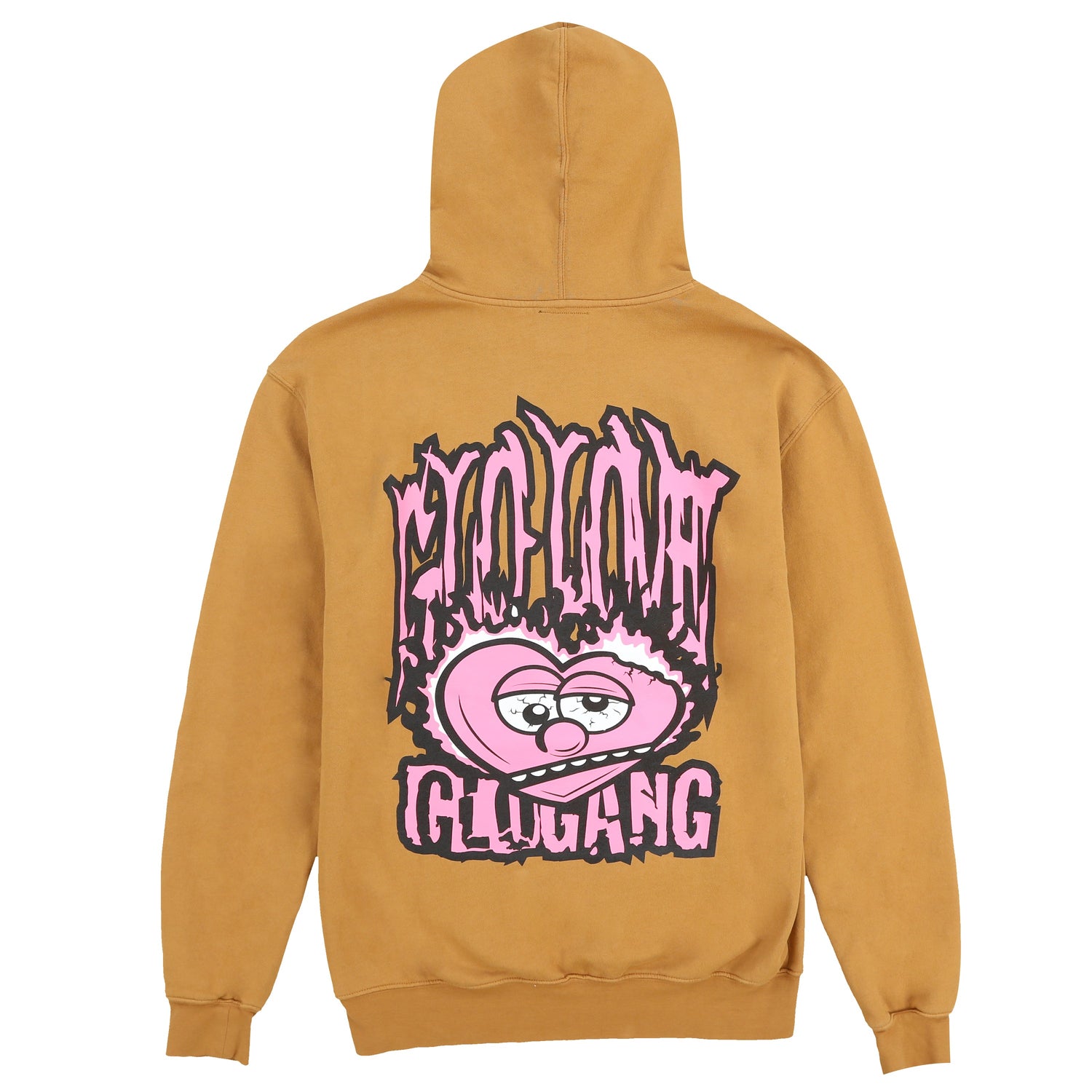 Glo Love Flamed Hoodie (Sand)