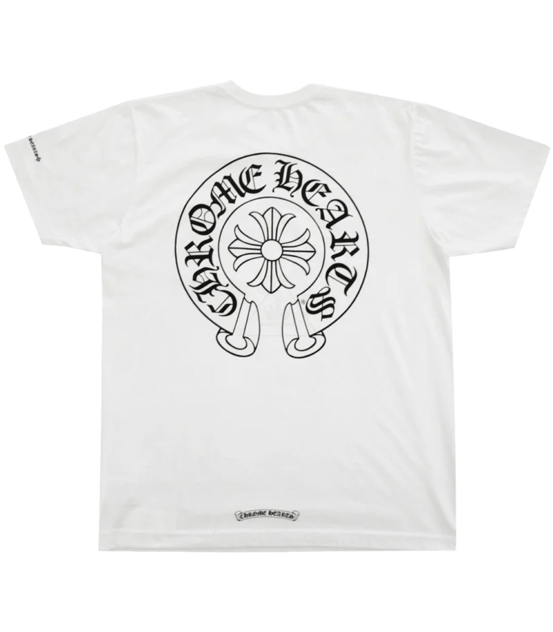 Chrome Hearts Horseshoe Short Sleeve T-Shirt