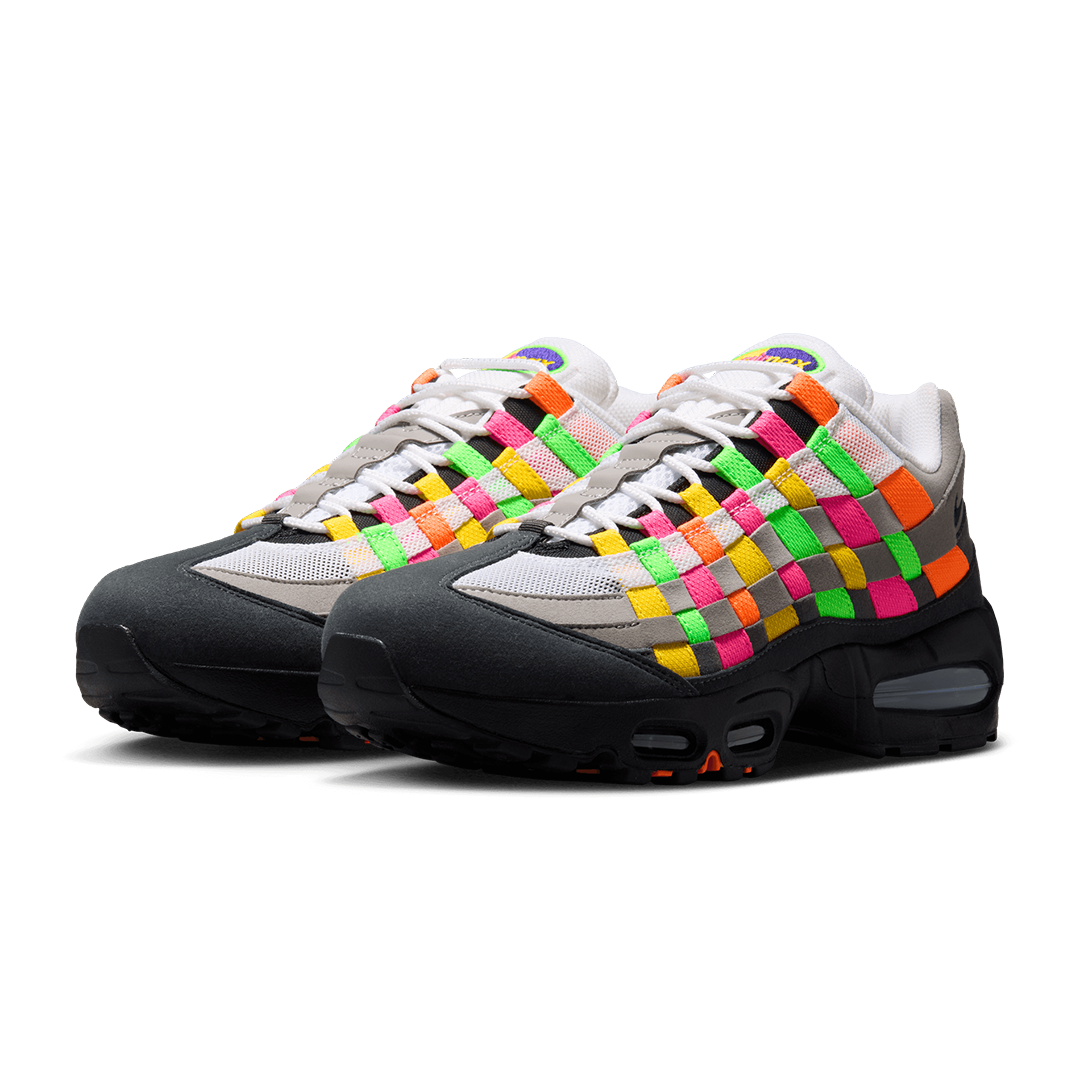AIR MAX 95 BIG BUBBLE WOVEN WHITE / PURPLE DYNASTY