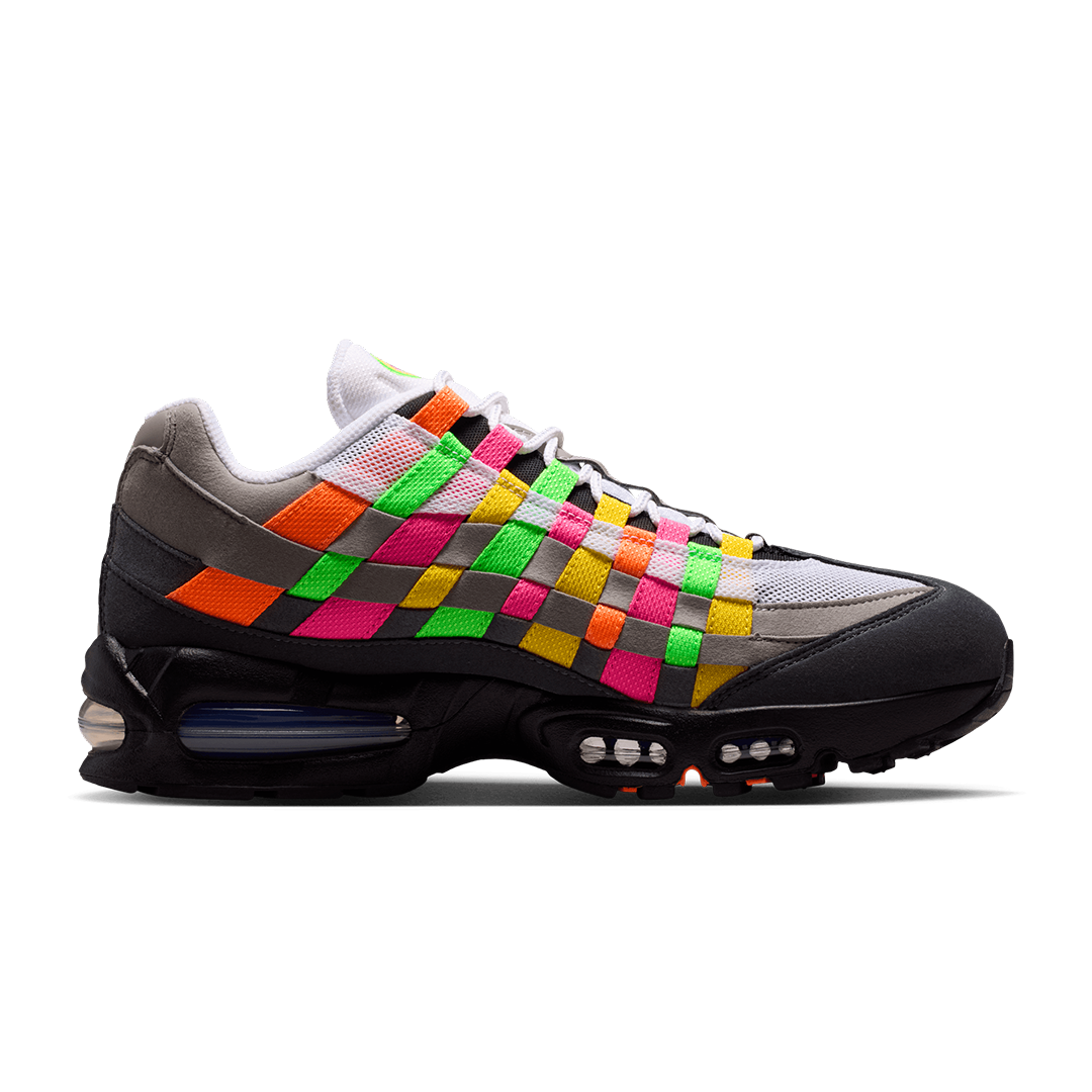 AIR MAX 95 BIG BUBBLE WOVEN WHITE / PURPLE DYNASTY