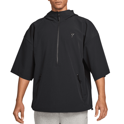 KOBE HOODED BASKETBALL JACKET BLACK