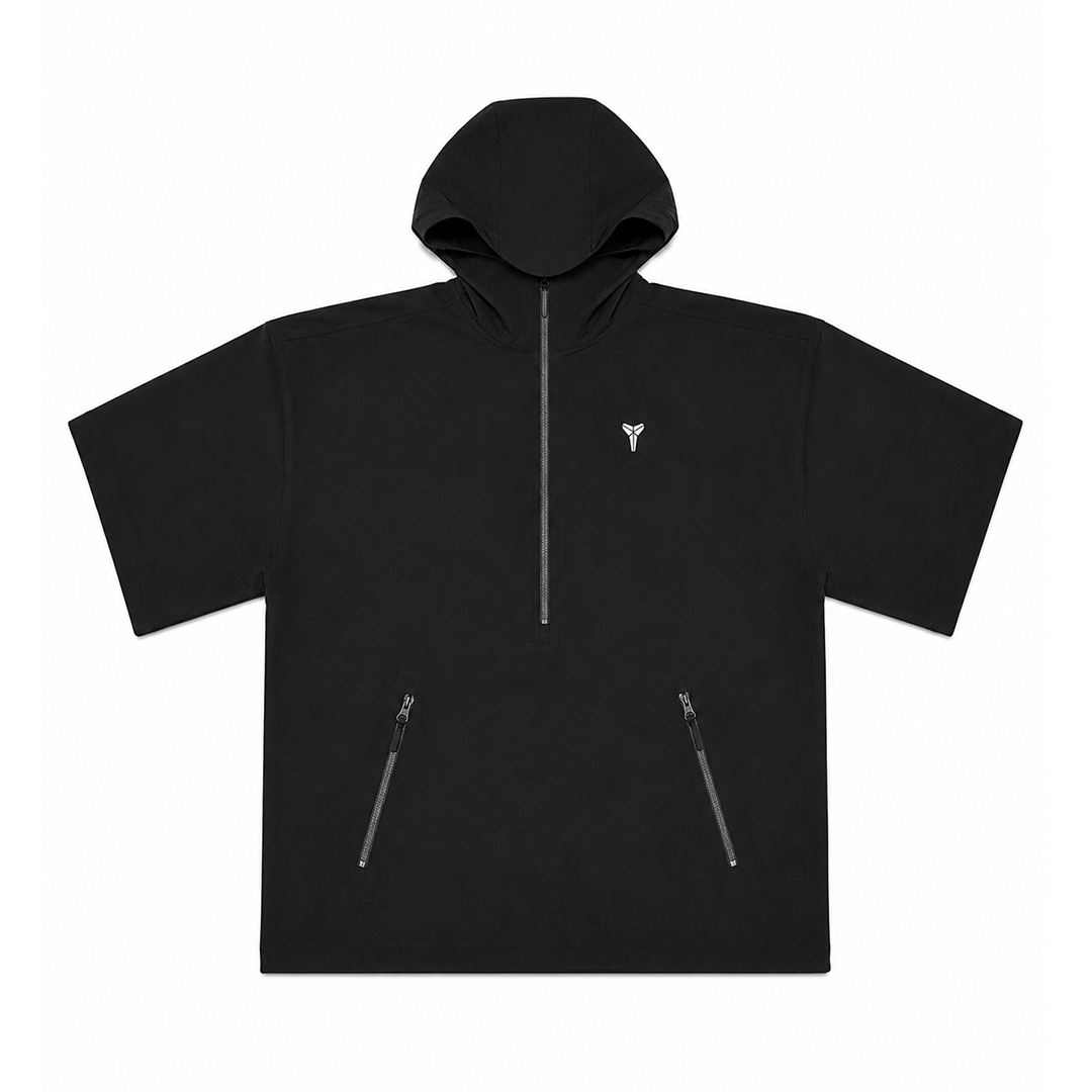 KOBE HOODED BASKETBALL JACKET BLACK