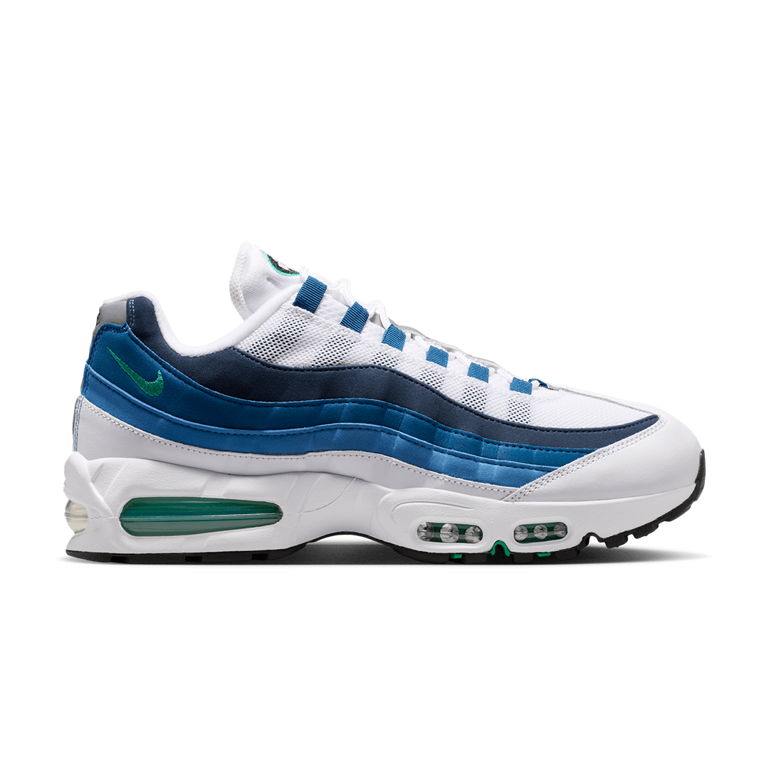 AIR MAX 95 OG WHITE/EMERALD GREEN-LAKE BLUE
