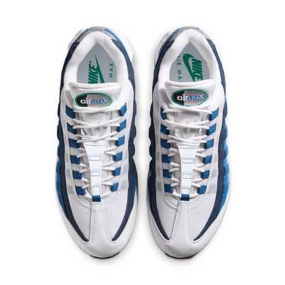 AIR MAX 95 OG WHITE/EMERALD GREEN-LAKE BLUE
