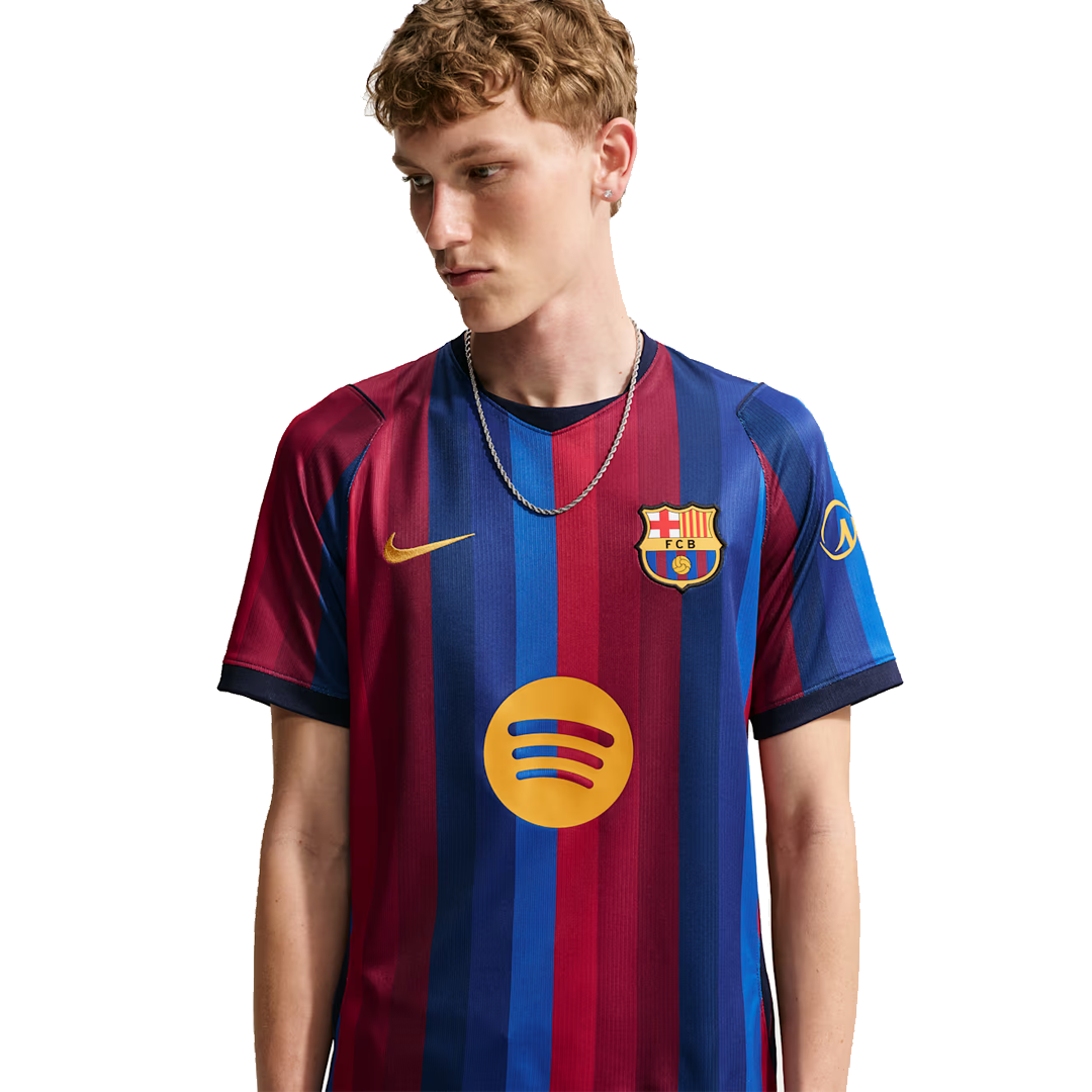 F.C. BARCELONA 2026/27 STADIUM HOME SHIRT BLUE VOID