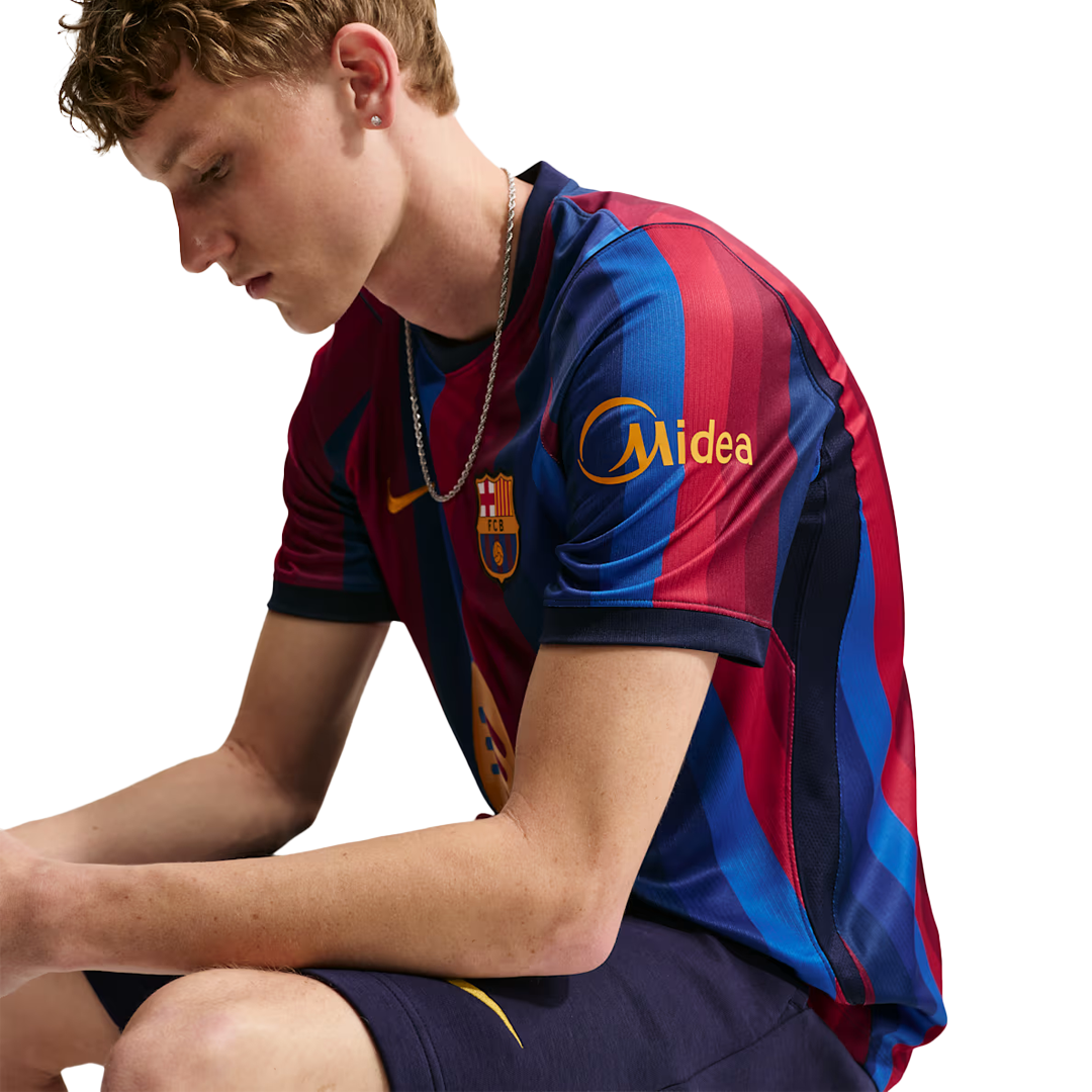 F.C. BARCELONA 2026/27 STADIUM HOME SHIRT BLUE VOID