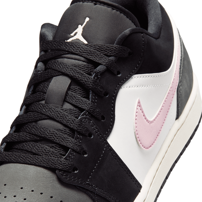 AIR JORDAN 1 LOW SE BLACK / ICED CARMINE